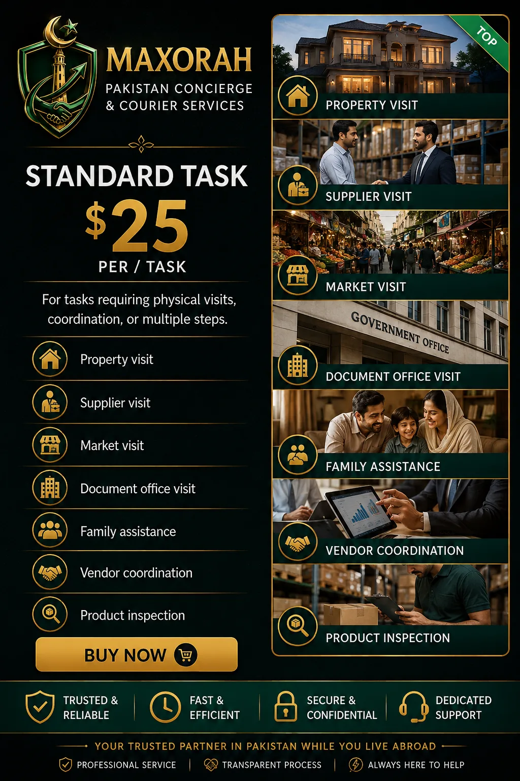 Standard Task 25 $ STANDARD TASK - Image 1
